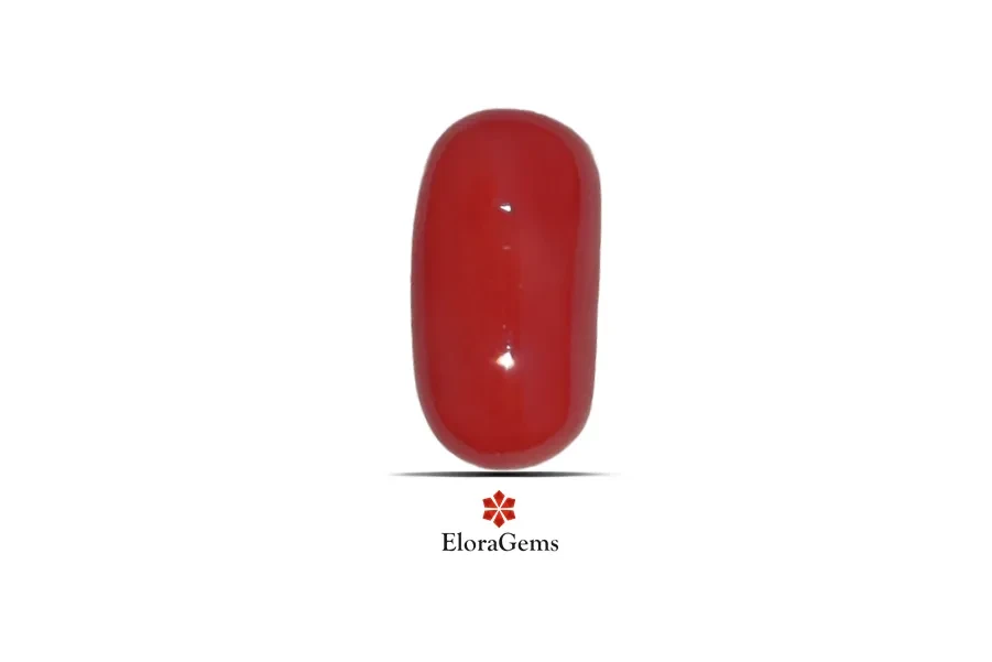 Red Coral (Pavalam) 13x7 MM 3.16 carats