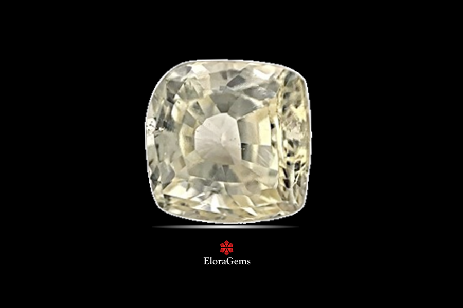 Yellow Sapphire (Pushparag) 6x6 MM 1.98 carats
