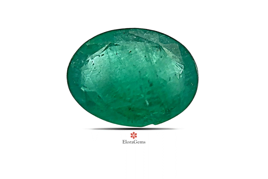Emerald (Maragadham) 8x6 MM 0.99 carats
