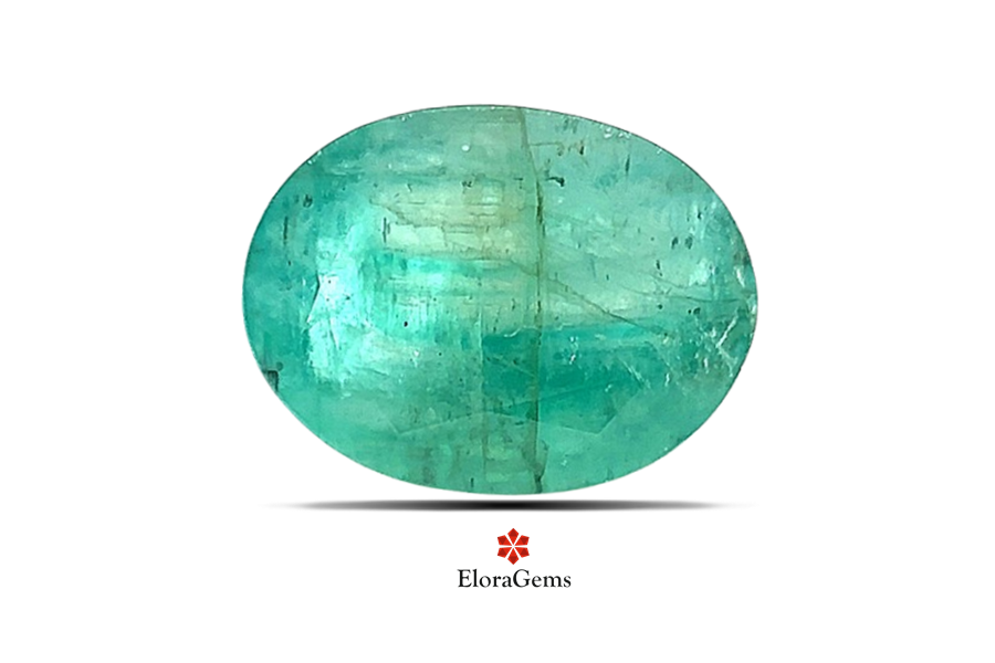 Emerald (Maragadham) 12x9 MM 3.94 carats
