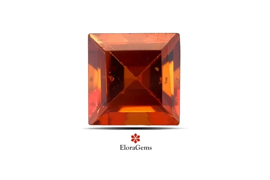 Hessonite (Gomed) 5x5 MM 0.88 carats