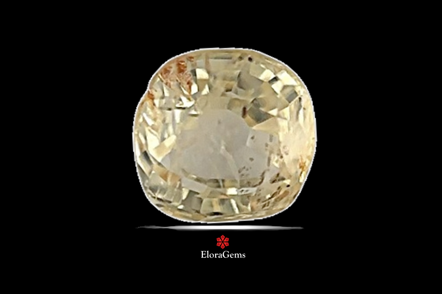 Yellow Sapphire (Pushparag) 6x6 MM 1.3 carats