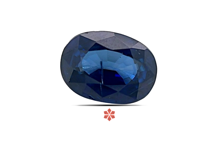 Blue Sapphire (Neelam) 8x6 MM 1.38 carats