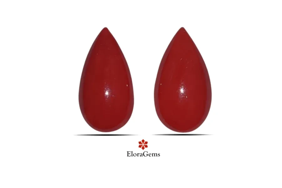 Red Coral (Pavalam) 0x0 MM 9.29 carats