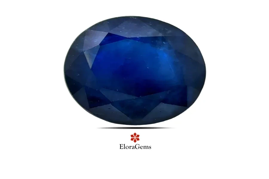 Blue Sapphire (Neelam) 9x7 MM 2.1 carats