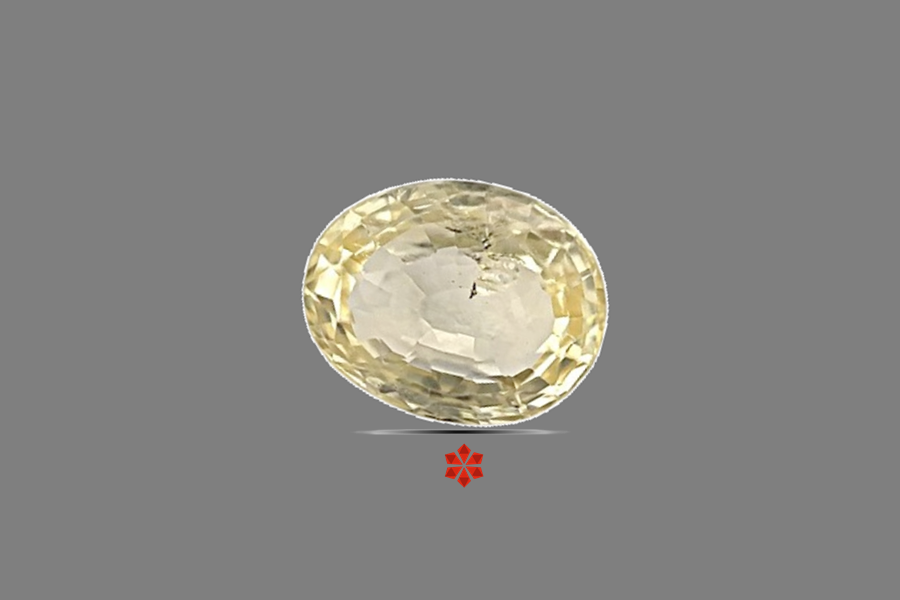 Yellow Sapphire (Pushparag) 7x6 MM 1.61 carats