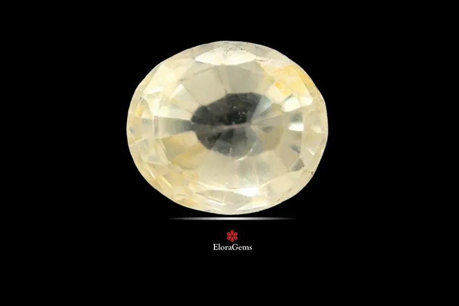 Yellow Sapphire (Pukhraj) 7x6 MM 1.53 carats