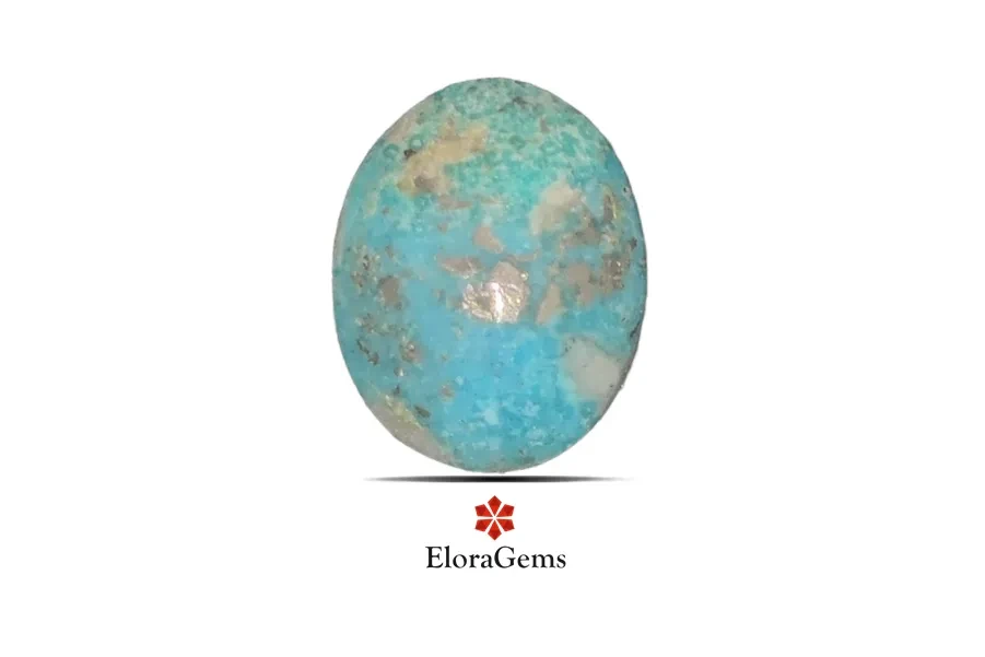 Turquoise 14x11 MM 5.82 carats