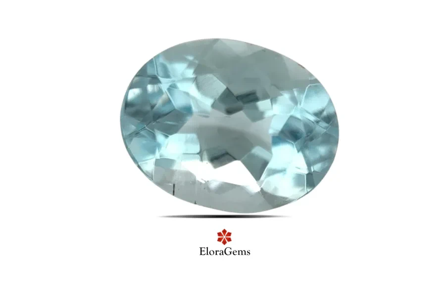 Aquamarine 9x7 MM 2 carats