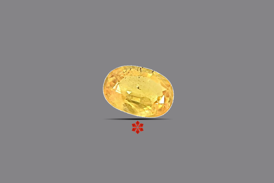 Yellow Sapphire (Pushparag) 7x5 MM 1.07 carats