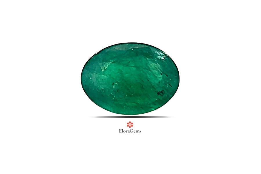 Emerald (Maragadham) 7x5 MM 0.74 carats