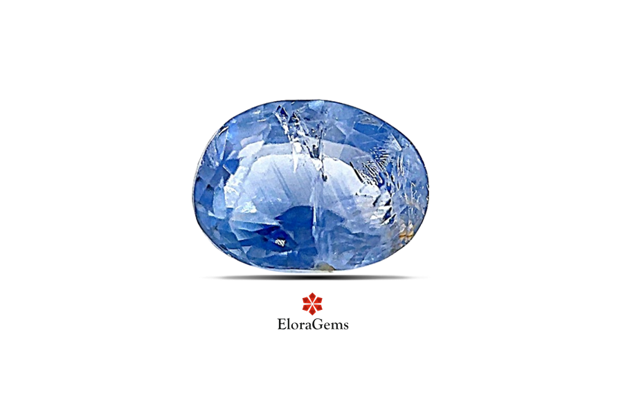 Blue Sapphire (Neelam) 6x5 MM 1.07 carats