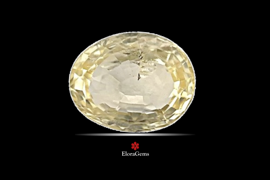 Yellow Sapphire (Pushparag) 7x6 MM 1.61 carats