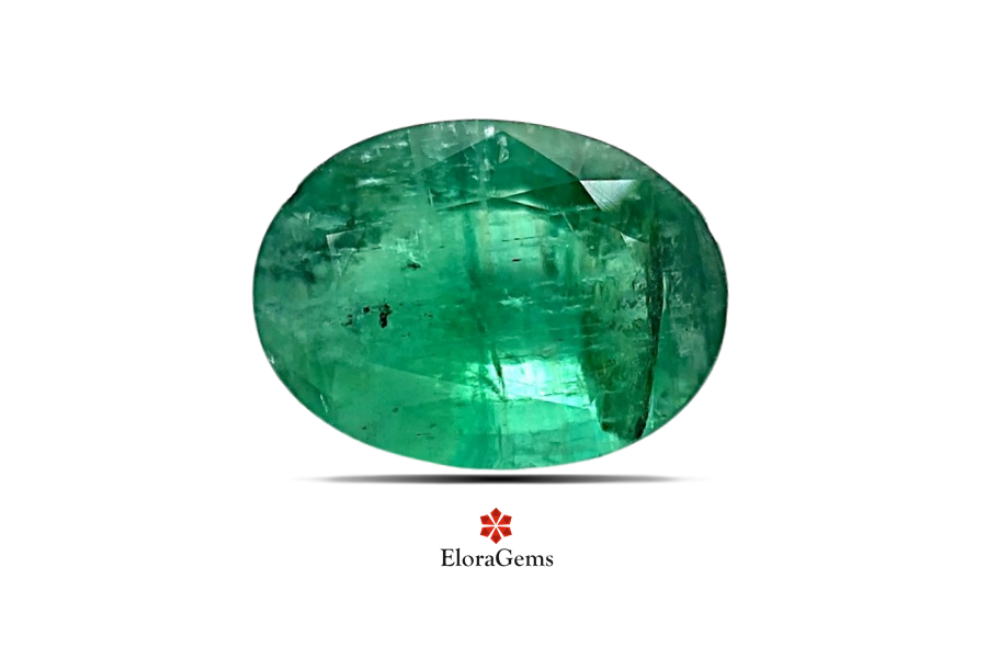 Emerald (Maragadham) 14x11 MM 6.37 carats