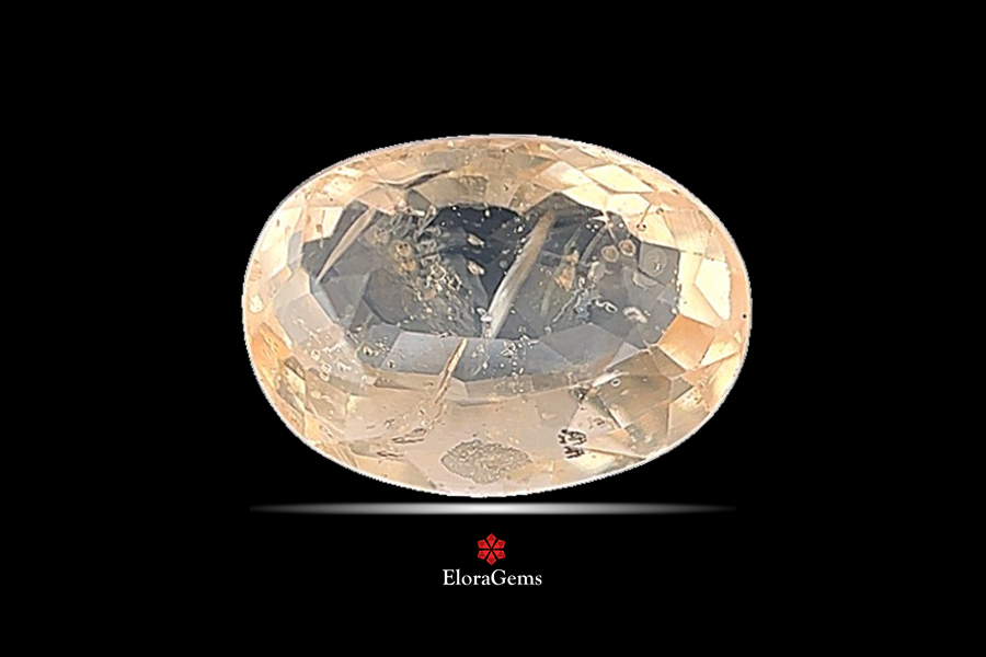 Yellow Sapphire (Pushparag) 10x7 MM 2.98 carats