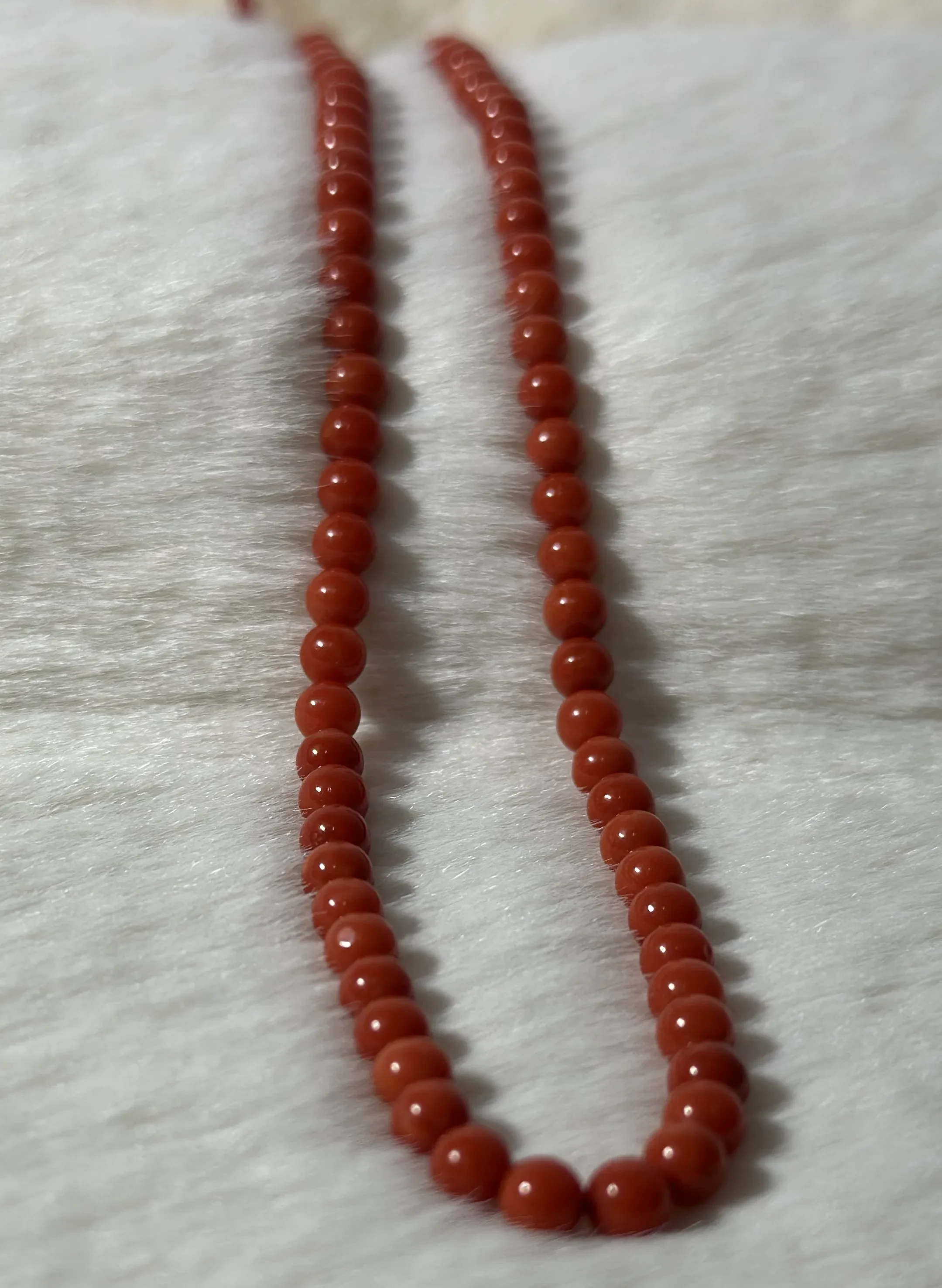 Red Coral (Pavalam) 5x5 MM 80.36 carats