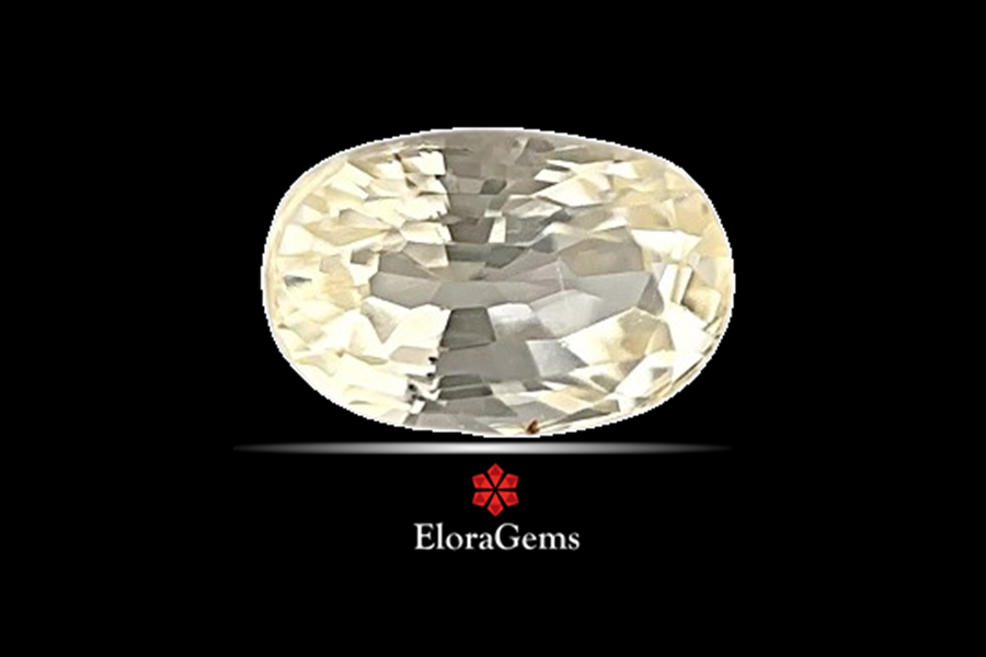 Yellow Sapphire (Pushparag) 8x5 MM 1.81 carats