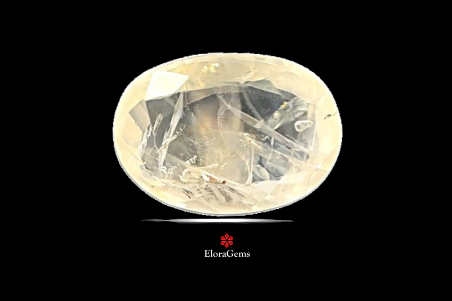 Yellow Sapphire (Pushparag) 11x8 MM 3.43 carats