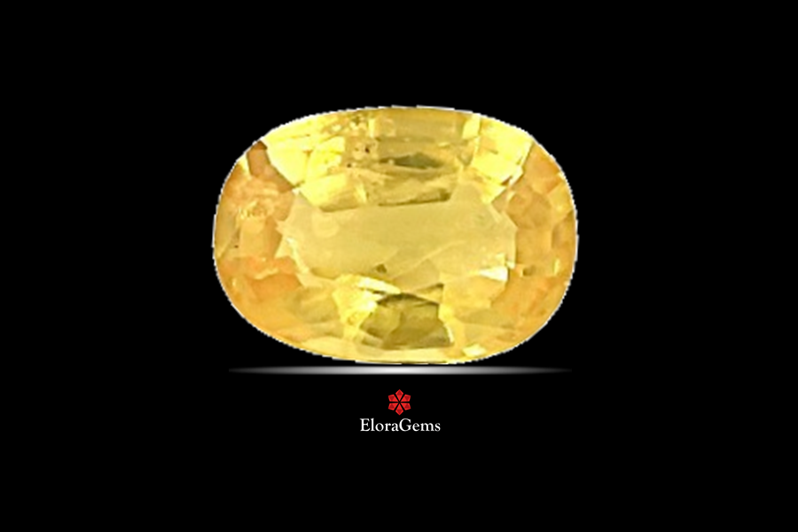 Yellow Sapphire (Pushparag) 7x5 MM 0.94 carats