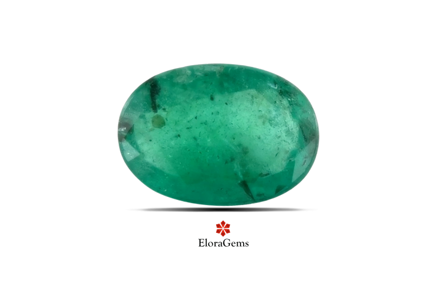 Emerald (Maragadham) 8x6 MM 0.95 carats