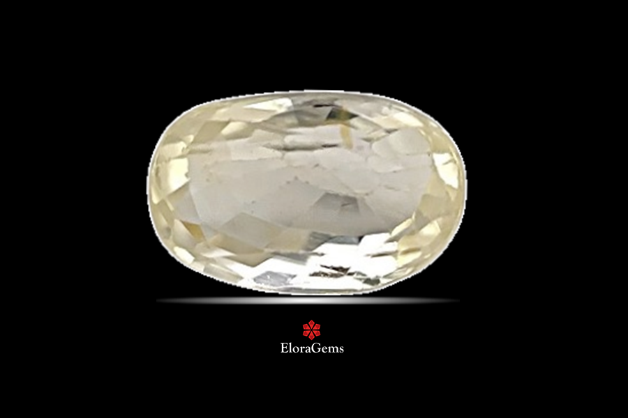 Yellow Sapphire (Pushparag) 8x5 MM 1.82 carats