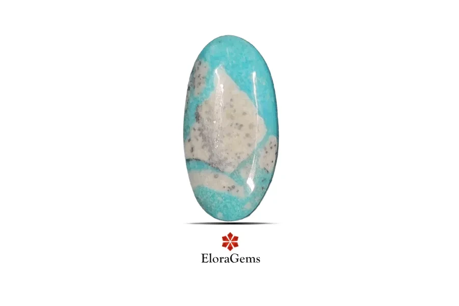 Turquoise 19x10 MM 7 carats
