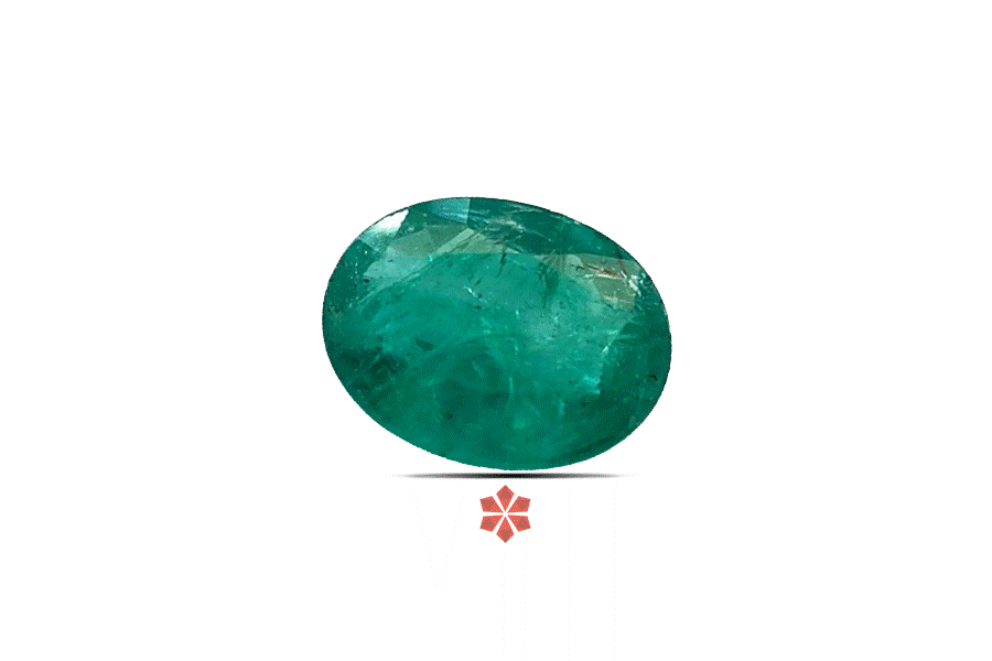Emerald (Maragadham) 9x7 MM 1.86 carats