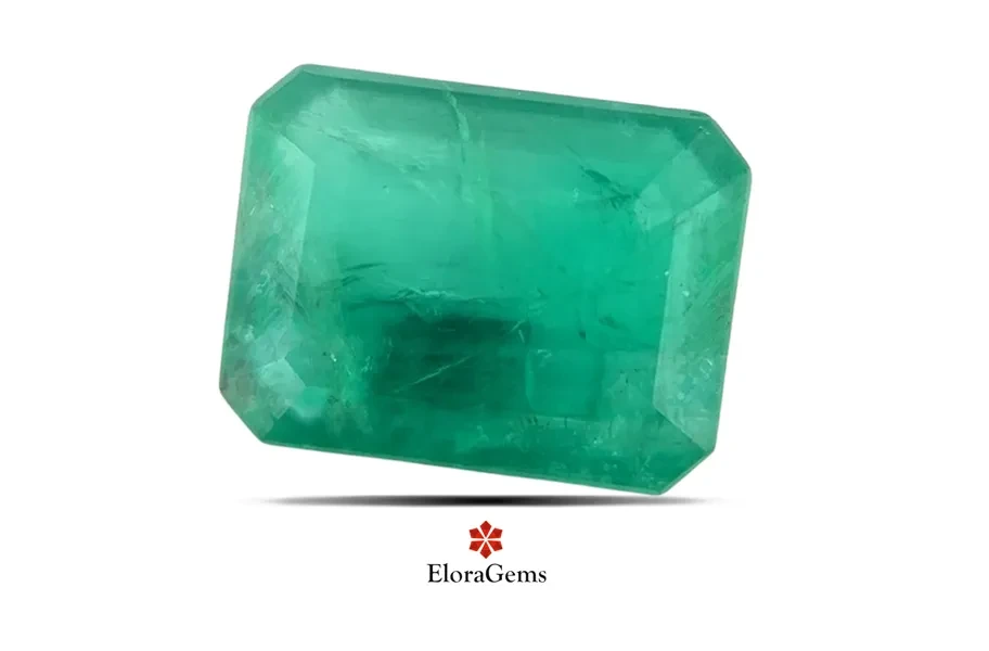 Emerald (Maragadham) 13x9 MM 6.65 carats