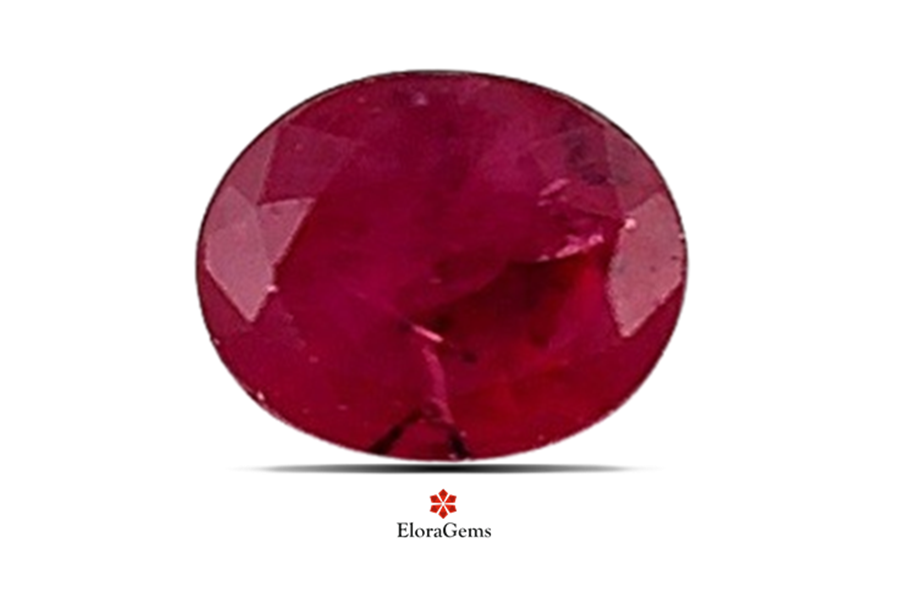 Ruby (Manik) 5x4 MM 0.69 carats