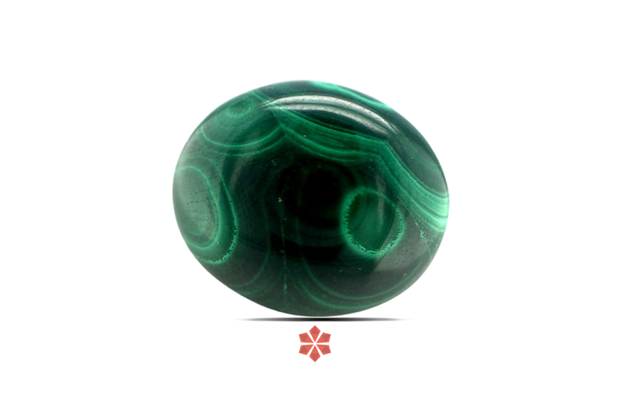 Malachite 21x18 MM 22.66 carats