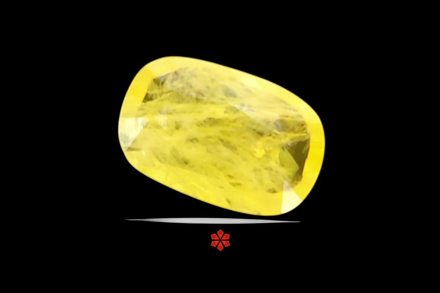 Yellow Sapphire (Pushparag) 13x8 MM 3.6 carats