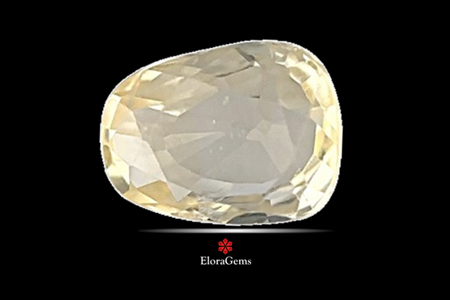 Yellow Sapphire (Pushparag) 7x5 MM 1.18 carats
