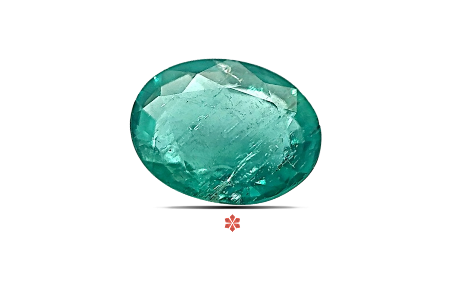 Emerald (Maragadham) 9x7 MM 2.04 carats