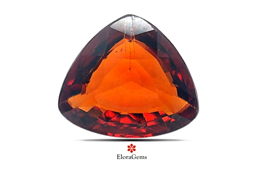 Hessonite (Gomed) 12x12 MM 6.86 carats