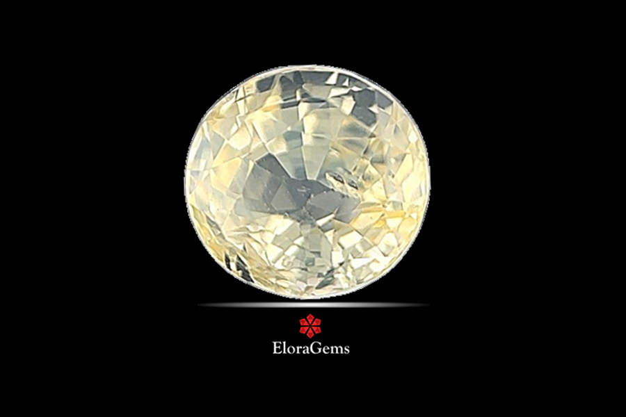 Yellow Sapphire (Pushparag) 7x7 MM 2.02 carats