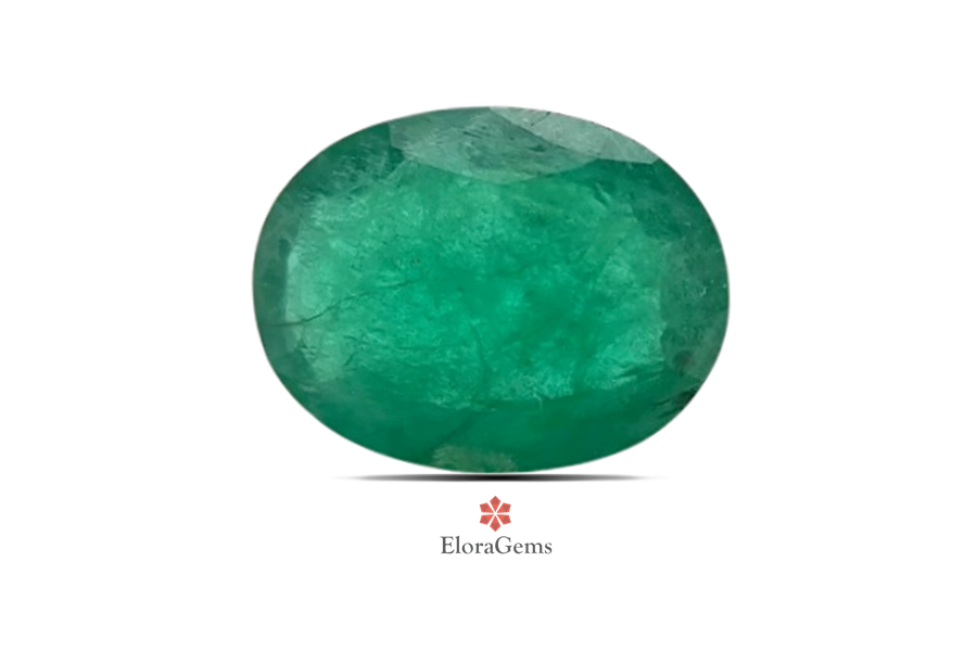 Emerald (Maragadham) 9x7 MM 1.54 carats
