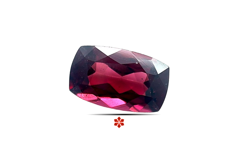 Rhodolite Garnet 12x7 MM 3.95 carats