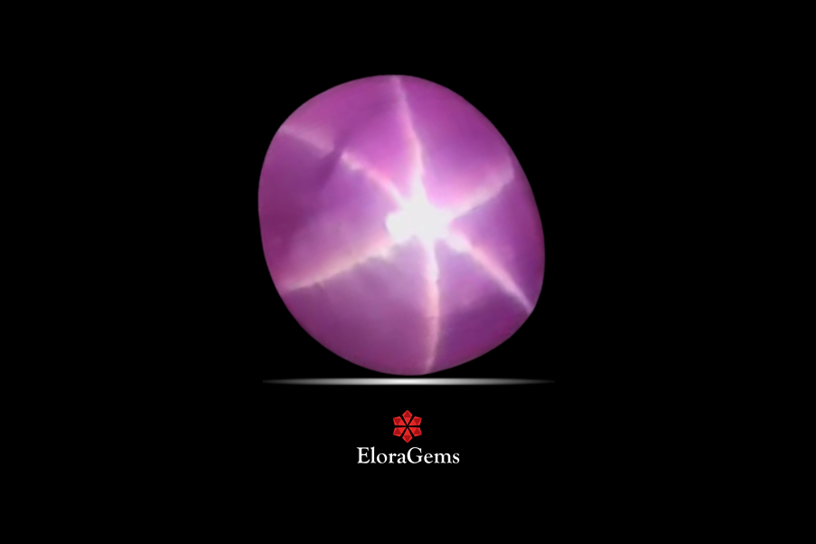 Star Ruby 5x4 MM 1.01 carats