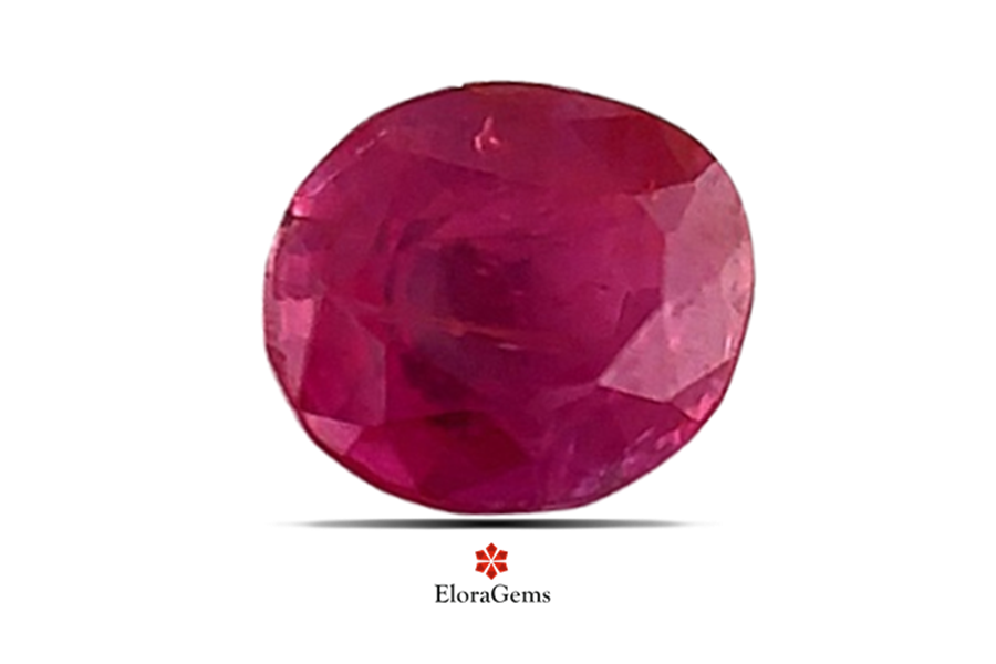 Ruby (Manik) 7x6 MM 1.15 carats