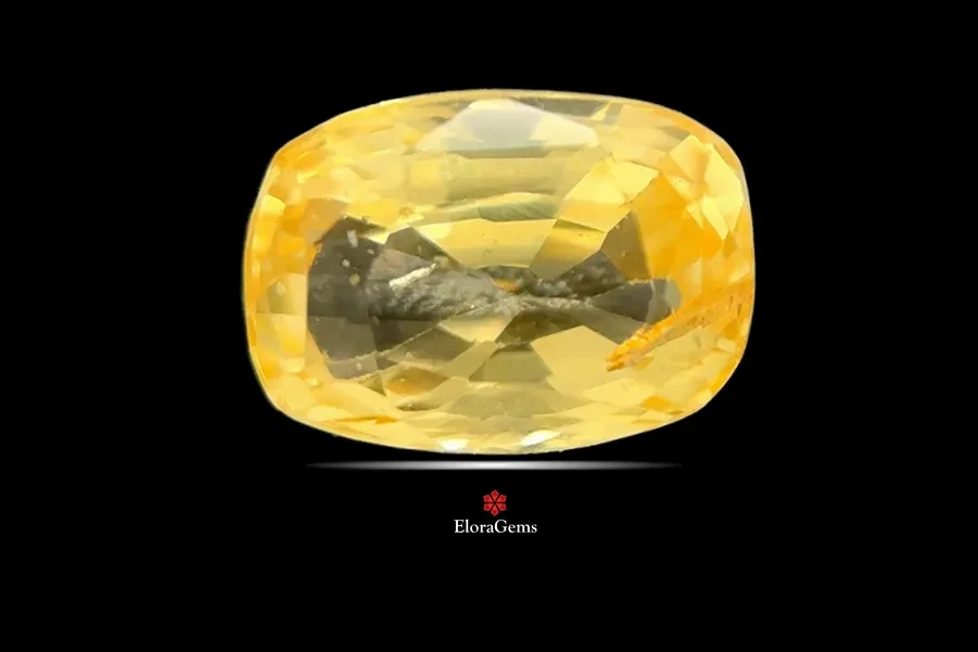 Yellow Sapphire (Pukhraj) 7x5 MM 1.37 carats