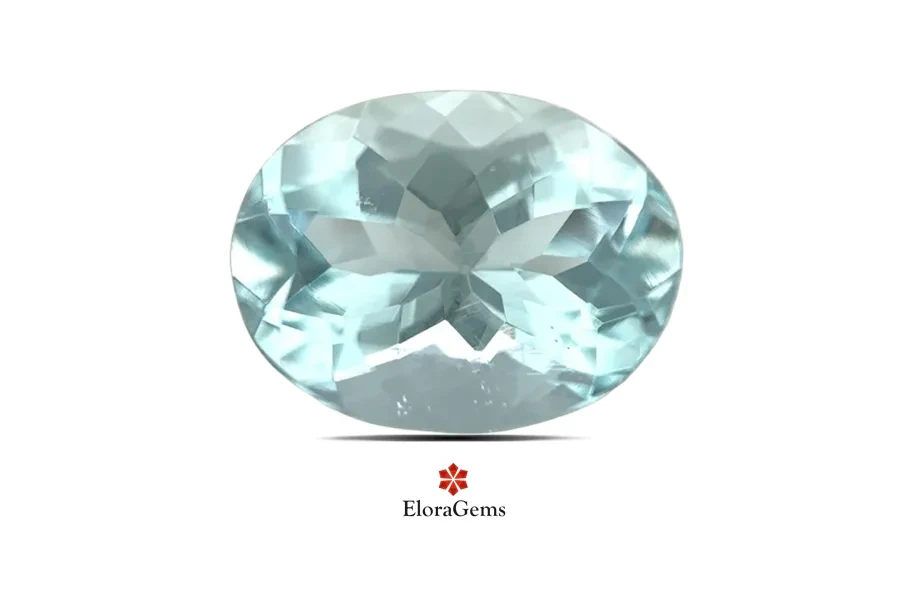 Aquamarine 9x7 MM 1.52 carats