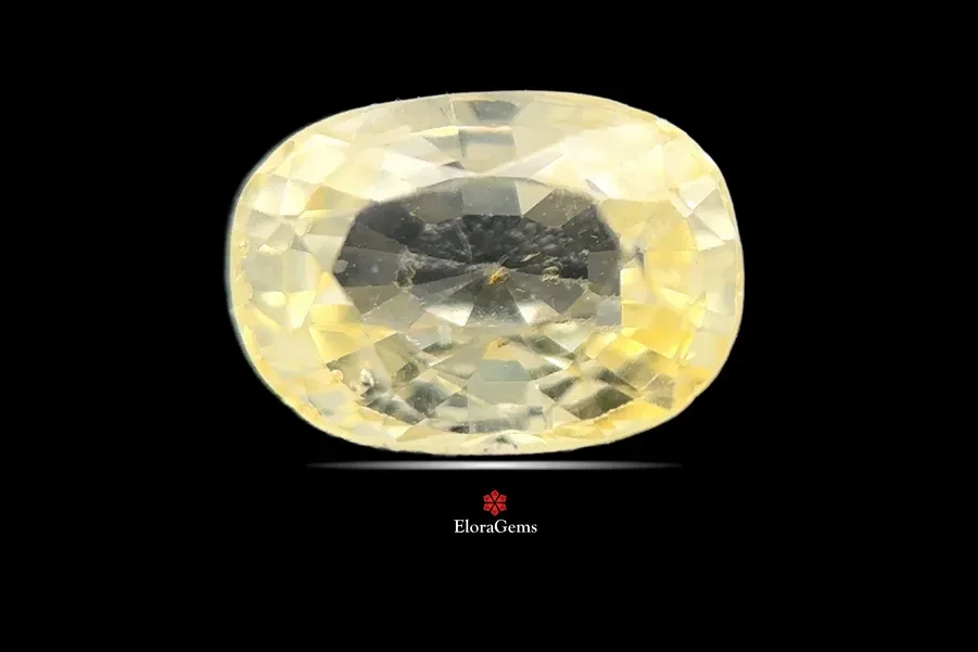 Yellow Sapphire (Pukhraj) 7x5 MM 1.32 carats