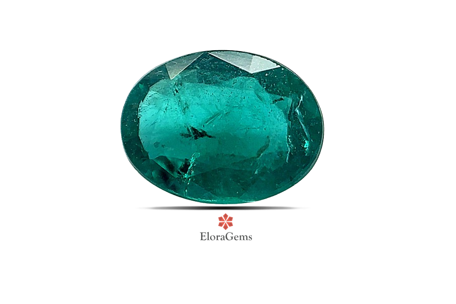 Emerald (Maragadham) 8x6 MM 1.1 carats