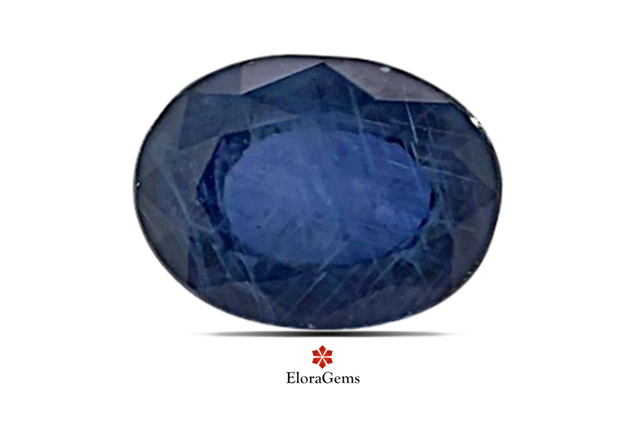 Blue Sapphire (Neelam) 8x6 MM 2.4 carats