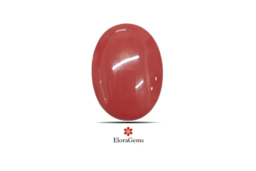 Red Coral (Pavalam) 19x14 MM 6.38 carats