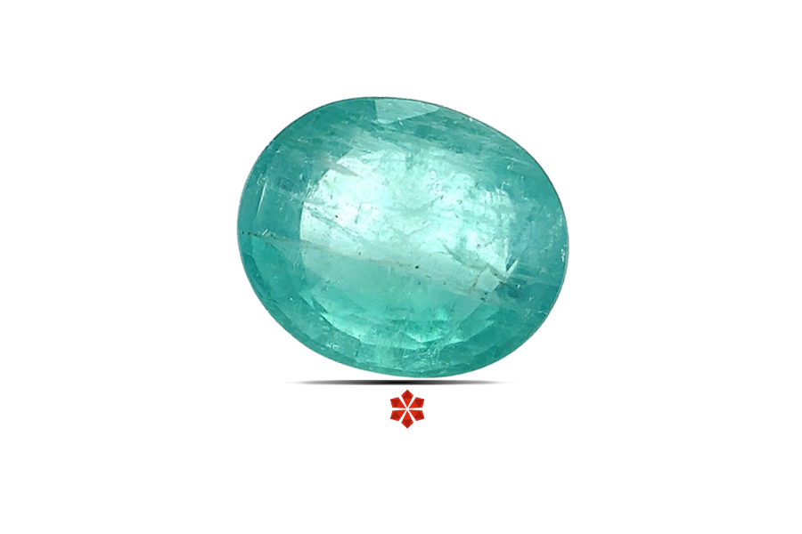 Emerald (Maragadham) 9x8 MM 2.41 carats