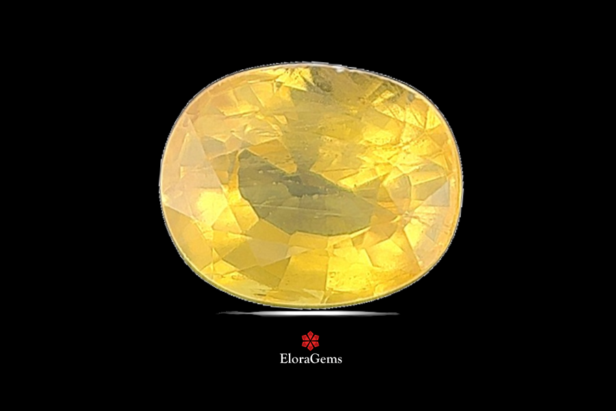 Yellow Sapphire (Pushparag) 8x6 MM 1.98 carats