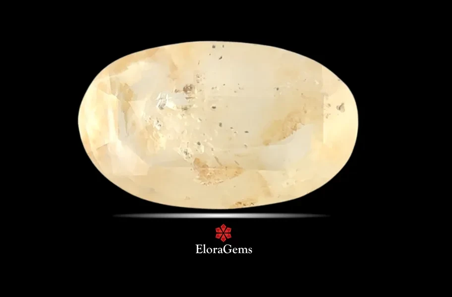 Yellow Sapphire (Pushparag) 13x8 MM 5.55 carats