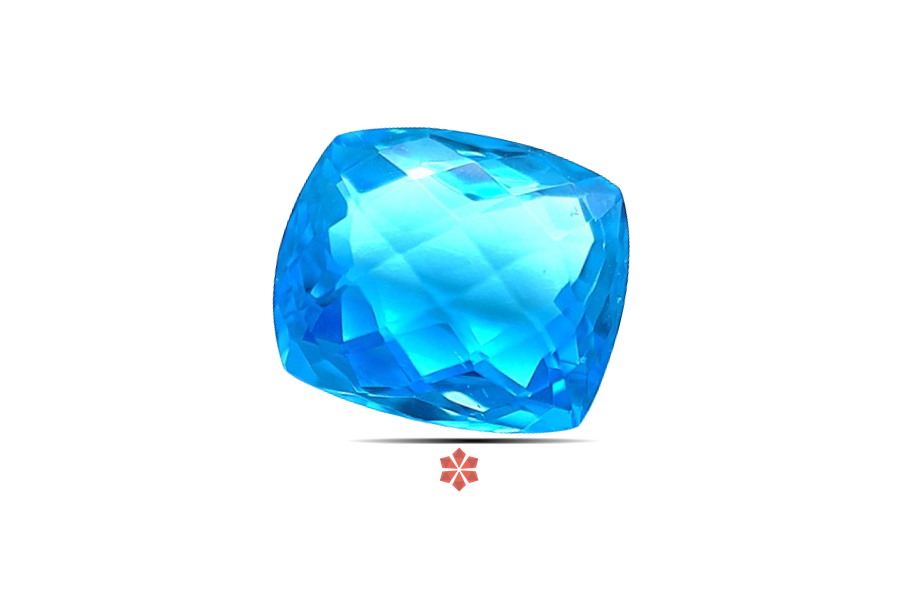 Blue Topaz 12x11 MM 9.27 carats