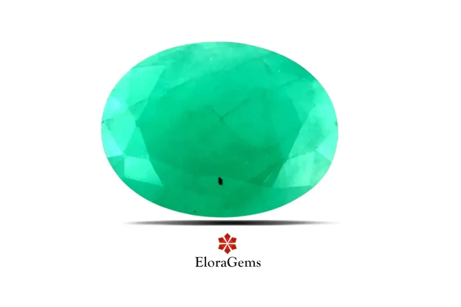 Emerald (Maragadham) 8x6 MM 1.28 carats